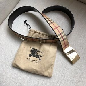Burberry Logo Belt